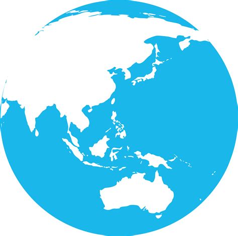 Asia Globe Transparent | PNG All