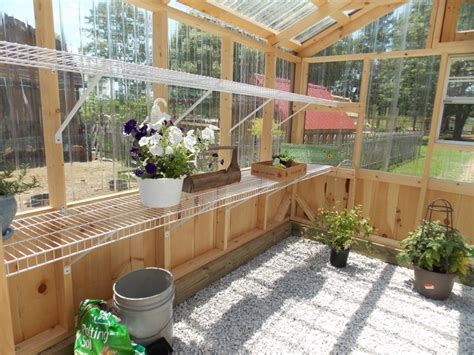 Greenhouse Shelves | Greenhouse plans, Greenhouse shelves, Greenhouse