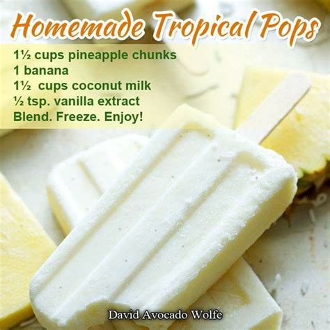 Fruit Freezies | Recipes, Popsicle recipes, Food