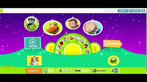 PBS Kids 2009-2013 Website Recreation - WORK IN PROGRESS! - YouTube