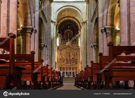 The Old Cathedral of Coimbra – Stock Editorial Photo © vkorost #171840862