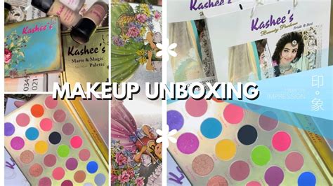 Unboxing of makeup products | Makeup Haul - YouTube