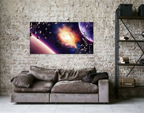 Sale Space Astronomy Decor Wall Art Canvas Print Astronomy | Etsy