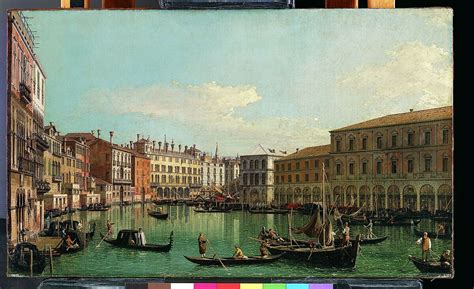 Canaletto (Giovanni Antonio Canal) | The Grand Canal, Venice, Looking ...