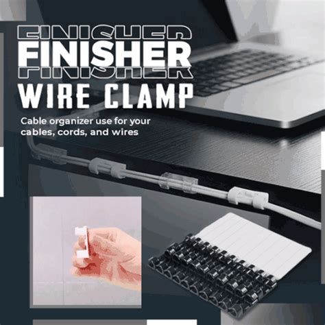 Home essentials ：Finisher Wire Clamp