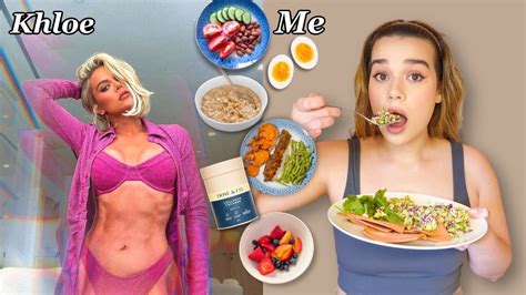 I tried KHLOE KARDASHIAN's Diet and Workouts (EXTREME) - YouTube