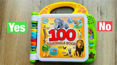 LeapFrog 100 Animals Book with Sounds for Toddlers - Review - YouTube