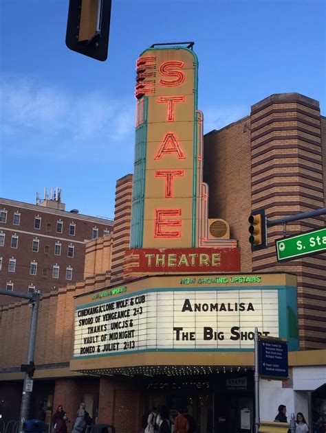 State Theater, Ann Arbor | State theatre, Old signs, Ann arbor