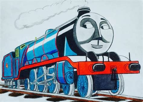 Gordon The Big Blue Engine by mklp47 on DeviantArt