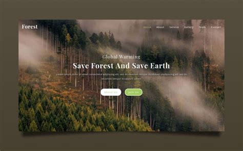 Forest Website Templates