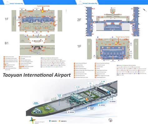 Taoyuan International Airport Map