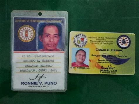 PED XING by RONNEL LIM: New ID Cards for barangay officials