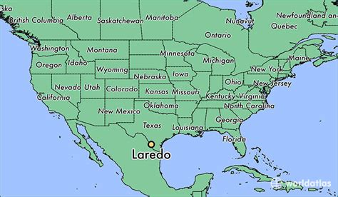 Laredo Texas Map