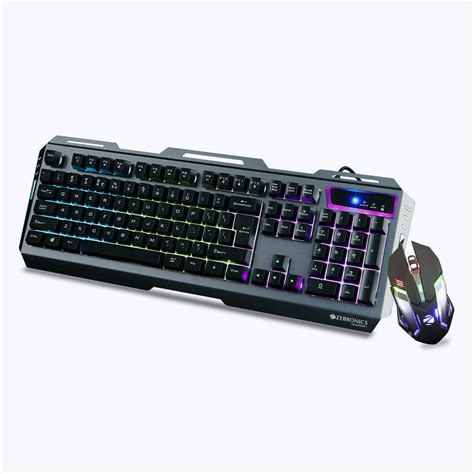 Zeb-Transformer 1 - Premium gaming keyboard and mouse combo – Zebronics