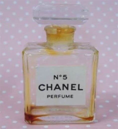 Vintage Chanel No 5 Mini Perfume Bottle by magnoliavintage on Etsy