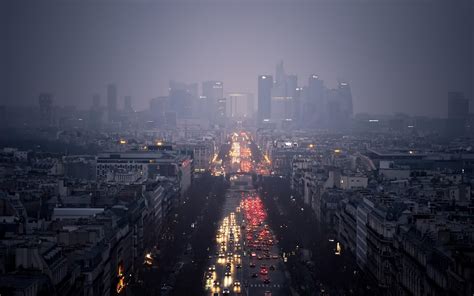 Foggy City Lights Wallpapers - Wallpaper Cave