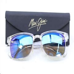 Maui Jim B257-05CR Kawika Crystal Frame Blue Hawaii Polarized Sunglasses