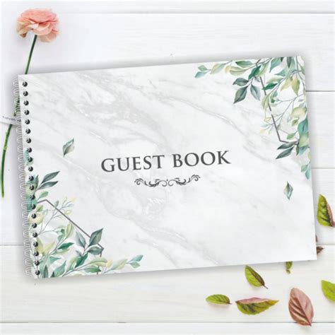 Guest book Wedding Party Guest book hard cover GB-15 | Shopee Philippines