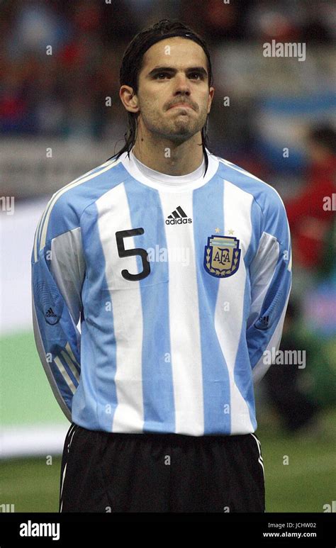 FERNANDO GAGO ARGENTINA & REAL MADRID SPAIN V ARGENTINA ESTADIO VICENTE ...