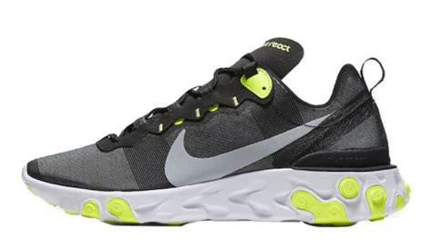 Release Date: Nike React Element 55 Black Volt • KicksOnFire.com