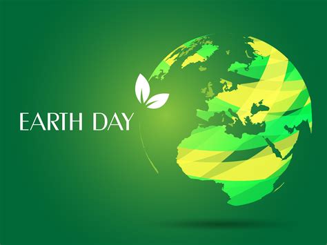 Earth Day Backgrounds | 3D, Green, White Templates | Free PPT Grounds