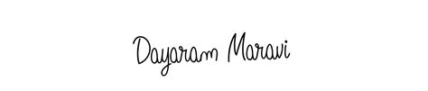 79+ Dayaram Maravi Name Signature Style Ideas | Best eSignature