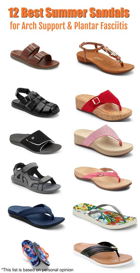 12 Best Summer Sandals for Arch Support & Plantar Fasciitis. Vionic Sandals have the APMA seal ...