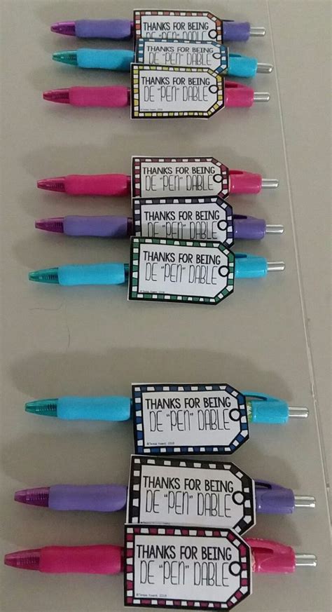 Teacher Gifts : Thanks for being de-pen-dable in 2020 | Employee appreciation gifts, Staff gifts ...