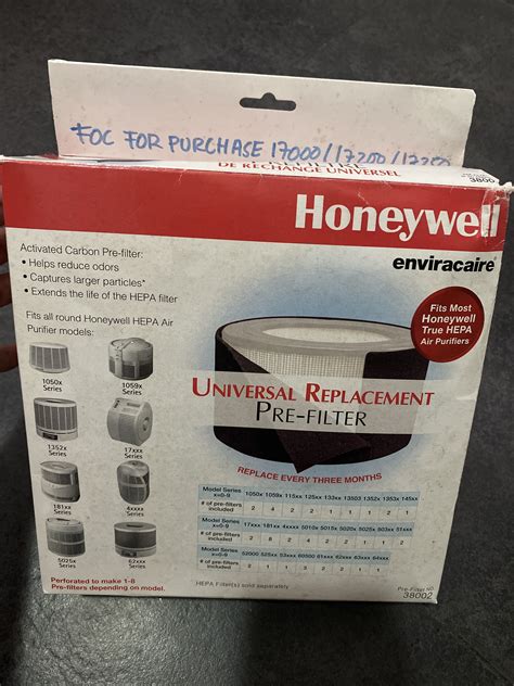 Honeywell / vacuum cleaner replacement pre- filter, Everything Else on Carousell