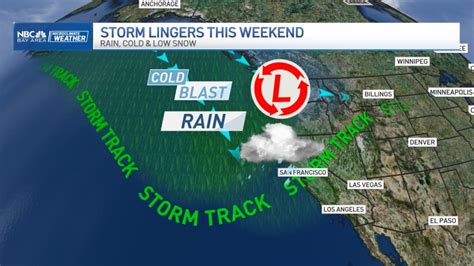 Jeff’s Forecast: Latest Bay Area rain and wind timeline – NBC Bay Area