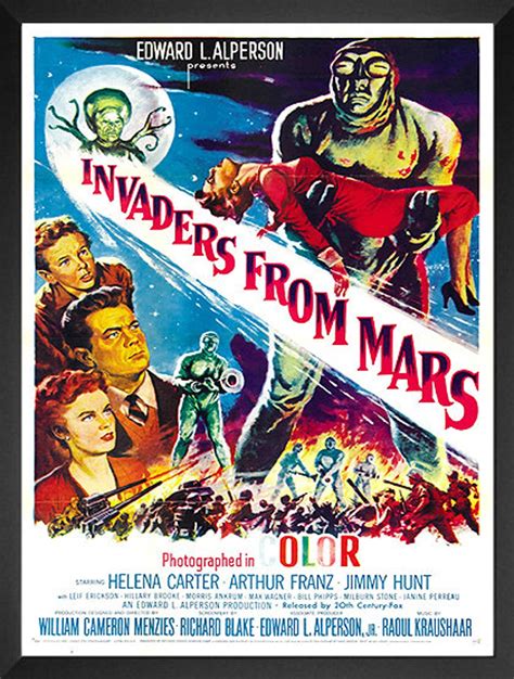 Invaders From Mars Framed Movie Poster - Etsy