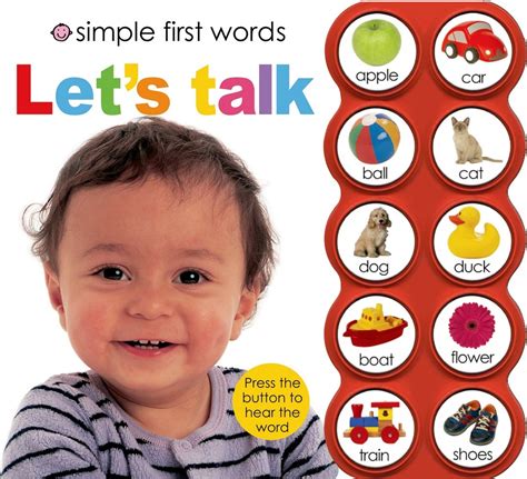 Simple First Words Let's Talk | Roger Priddy | Macmillan