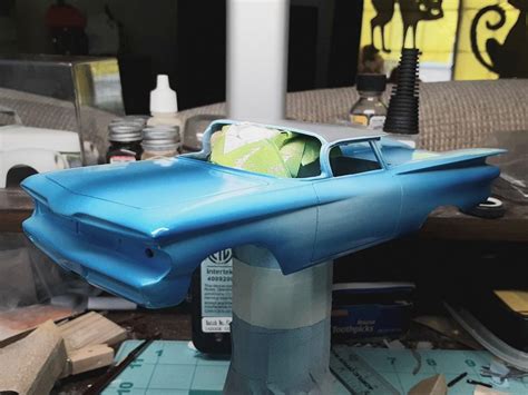 Chopped 59 El Camino custom Update! - Page 2 - WIP: Model Cars - Model Cars Magazine Forum