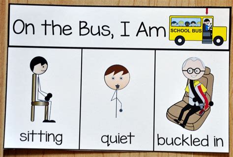 Free Printable Bus Behavior Charts - PrintableBehaviorChart.com