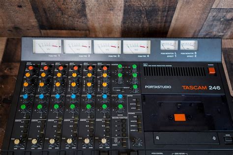 1980 Tascam Portastudio 246 4-Track Cassette Recorder Black ...