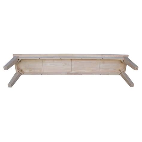 BE-72S 72″ Wide Shaker Bench with FREE SHIPPING – Unfinished Furniture ...