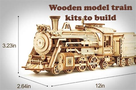 Wooden model train kits to build – Hobbyzero