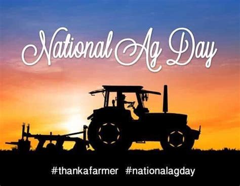 National Ag Day - Home Profitable, Sustainable Agriculture