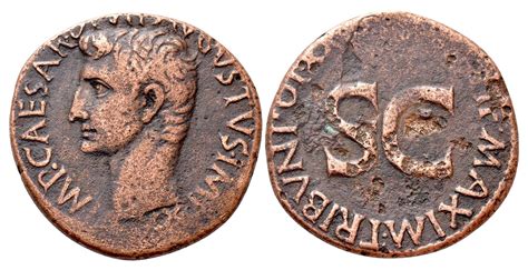 Ancient Resource: Roman Coins of Augustus Caesar for Sale