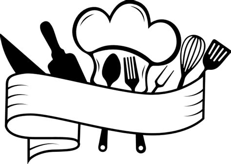 Chef Hat And Knife Svg Chef Logo Svg Kitchen Dxf Png Eps 460110 | Porn Sex Picture