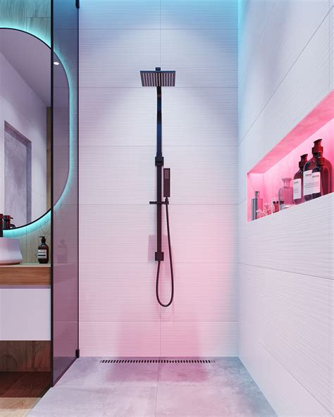 Bathroom | SH143 on Behance | Bathroom interior design, Bathroom design luxury, Bathroom design ...