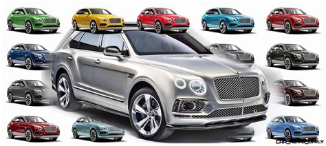 2017 Bentley BENTAYGA Colors