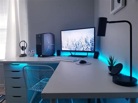 So is RGB still cool? | Computer gaming room, Bedroom setup, Diy ...