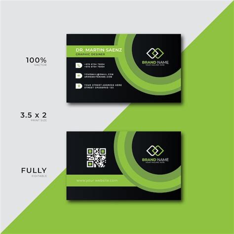 Premium Vector | Modern business cards design.