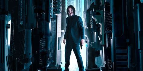 Keanu Reeves Is Surrounded By Guns In John Wick 4 Fan Poster