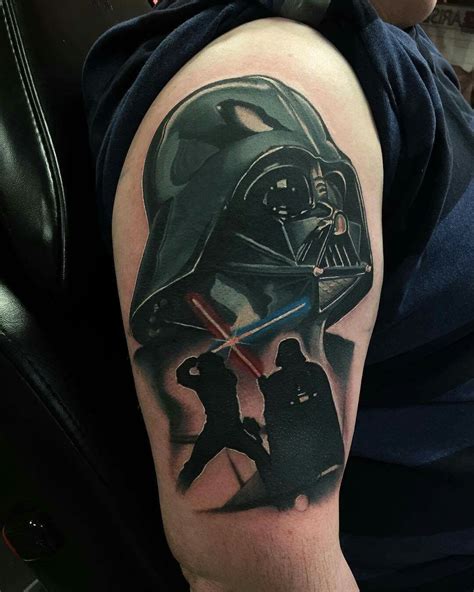 Darth Vader /Star Wars Tattoo by J J Jackson sponsored by @killerink ...