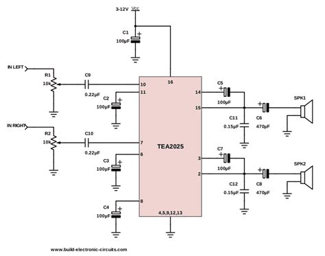 This stereo amplifier circuit diagram is cheap and simple. It is ...