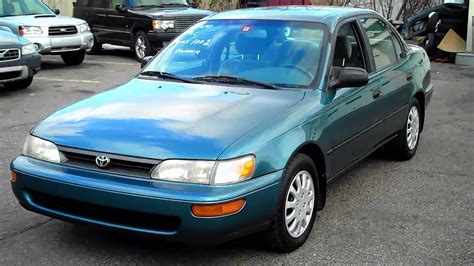 1995 Toyota Corolla Sedan - news, reviews, msrp, ratings with amazing images