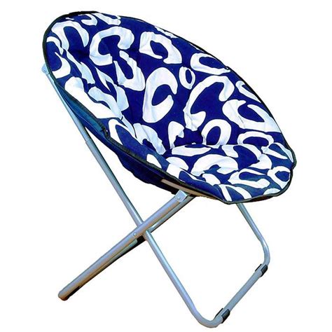 Cuba Half Moon Chair - Blue & White - Buy Cuba Half Moon Chair - Blue & White Online at Best ...