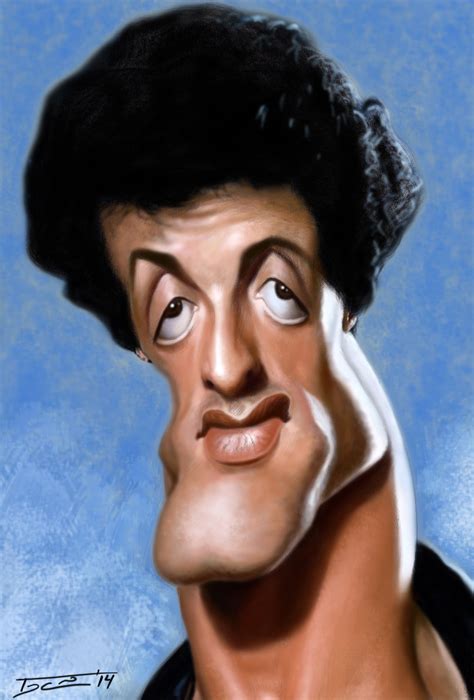 Sylvester Stallone Cartoon